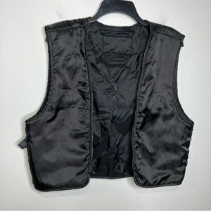 Wilsons zip‎ in insulated vest black size medium